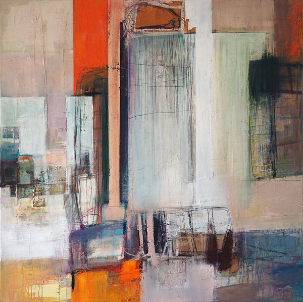 Morten Lassen Poem C (29), 2023 Oil on linen 120 x 120cm