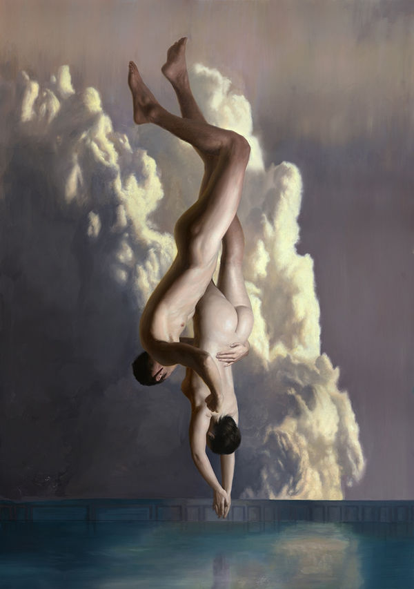 Ben Smith Nimbus 2021-2022 Oil on polyester canvas 170 x 122cm