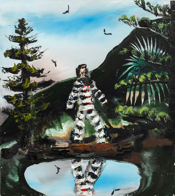 Paul Ryan Coledale Convict , 2022 Oil on Linen 102 x 92cm