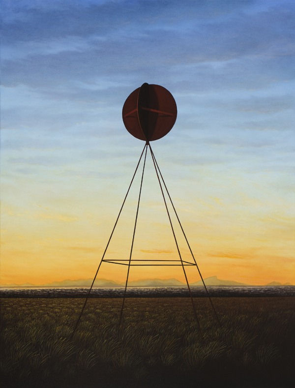 Adam Nudelman The First Marker No.5 2010 Oil on Linen 122x92cm