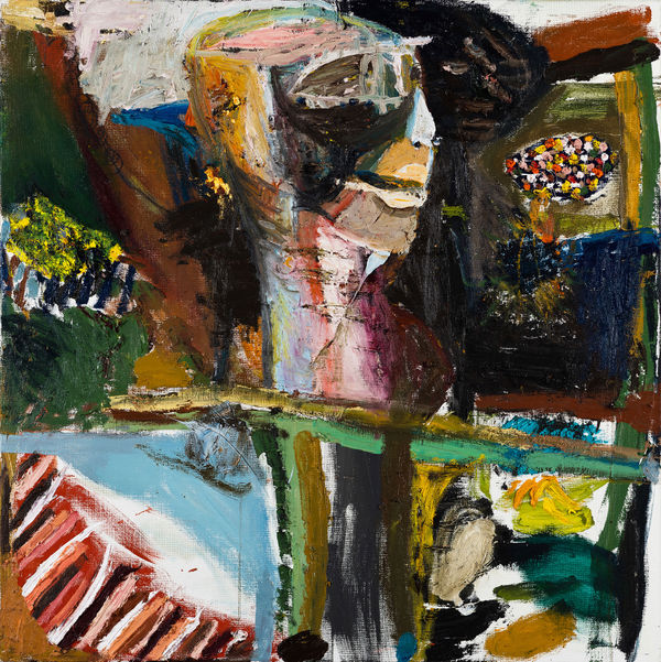 James Drinkwater New Jersey mechanic, 2023 Oil on linen 112 x 112cm