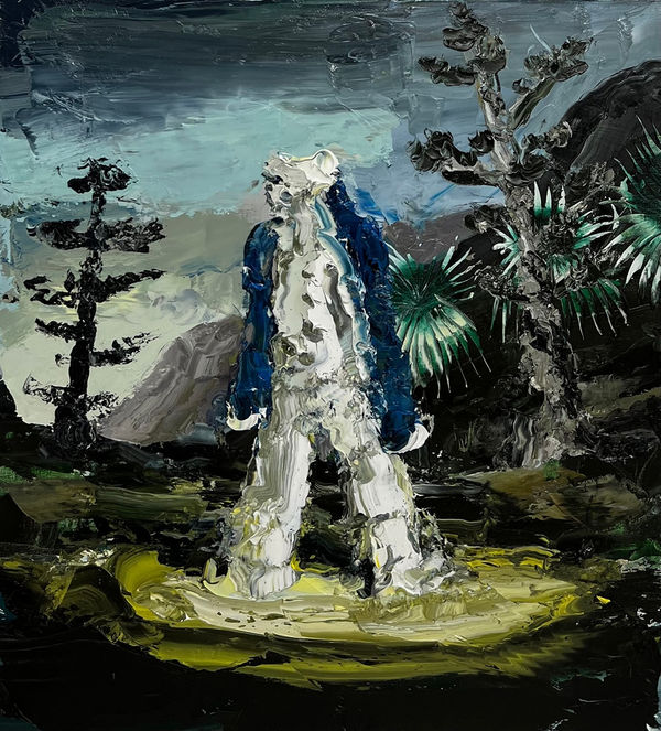 Paul Ryan Study Lost Colonial , 2022 Oil on Linen 102 x 92cm