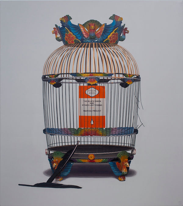 Jonathan Dalton The dissolution of parliament, 2023 Oil on linen 137 x 122cm