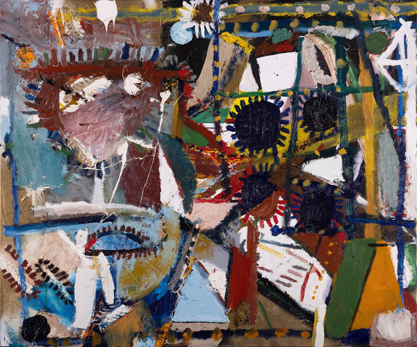 James Drinkwater École à Gaillac, 2024 Oil on linen 100 x 120cm