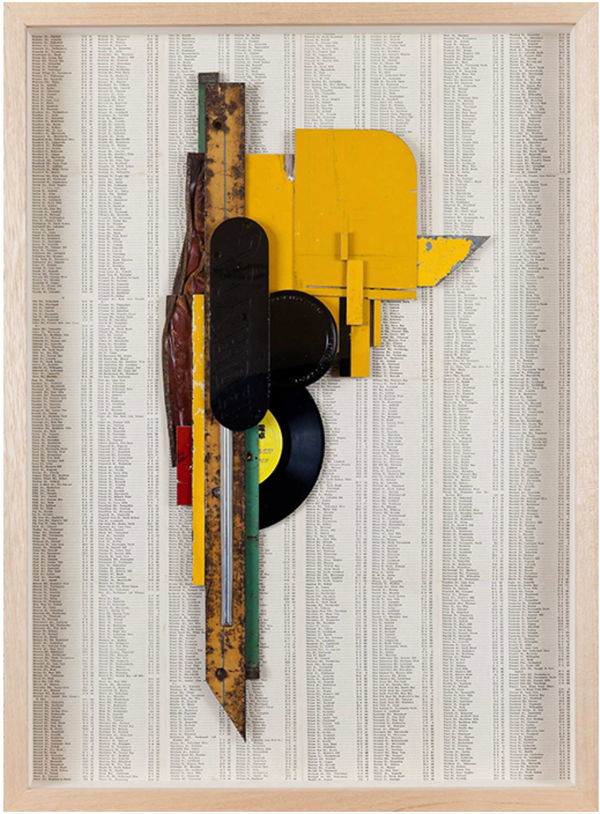 James Powditch Metal Skin, 2021 Mixed media 76 cm x 56cm