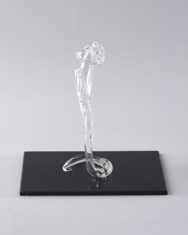 Floria Tosca Cabinet of Trusted Cures #5, 2024-25 Borosilicate glass 12 x 2cm dimensions variable