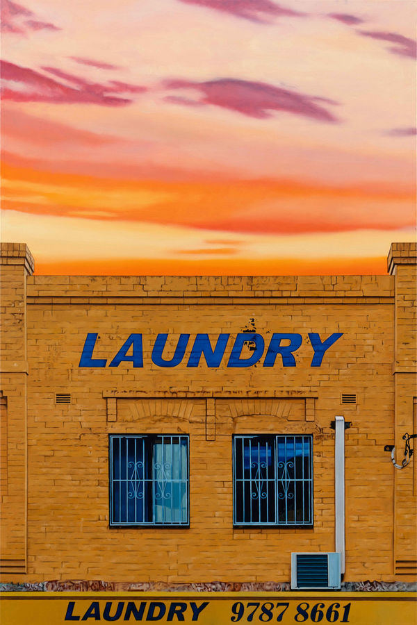 Donovan Christie Rough and Tumble, 2024 Oil on linen 100 x 150cm