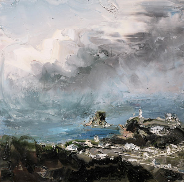 Paul Ryan Newcastle after Lycett, 2025 Oil on canvas, framed 48 x 48cm