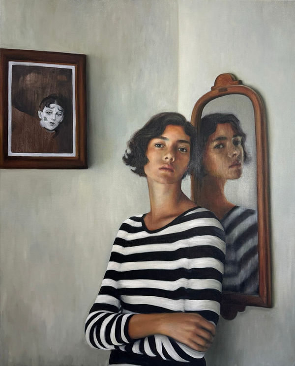 Nicola Higgins Untitled, 2024 Oil on canvas 100 x 80cm