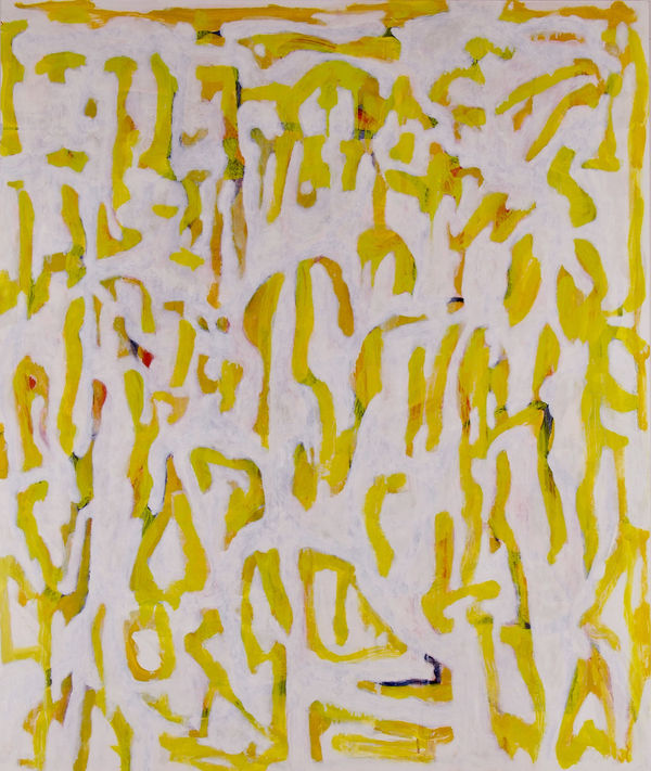 Tony Mighell Lemon Daze, 2025 Oil on plywood 120 x 100cm