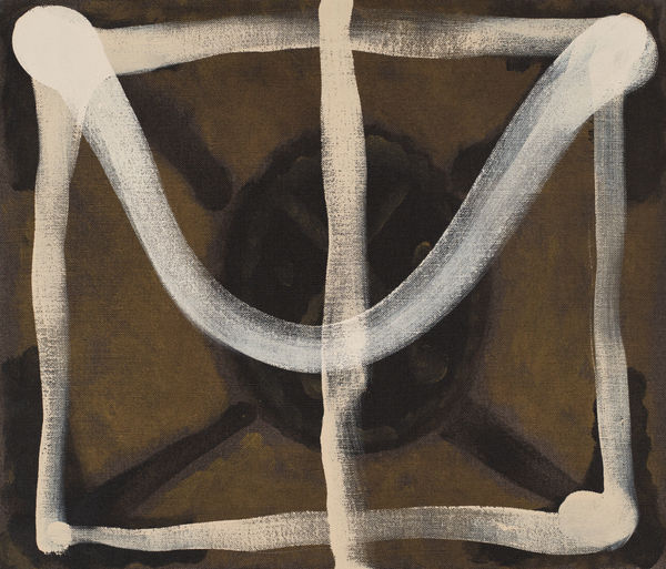 Lottie Consalvo And this (IV), 2025 Acrylic on linen, framed 61 x 71cm