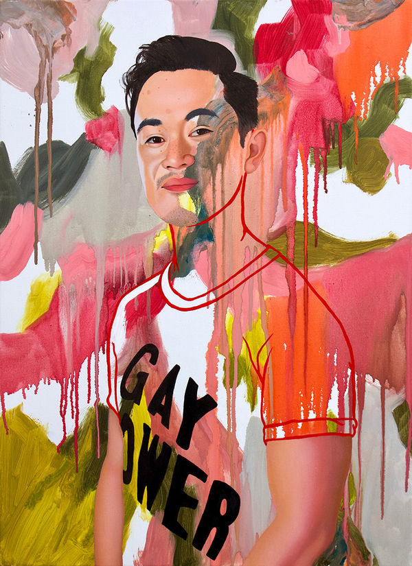 Kim Leutwyler Ben, 2021 Oil on Linen 61 x 46cm