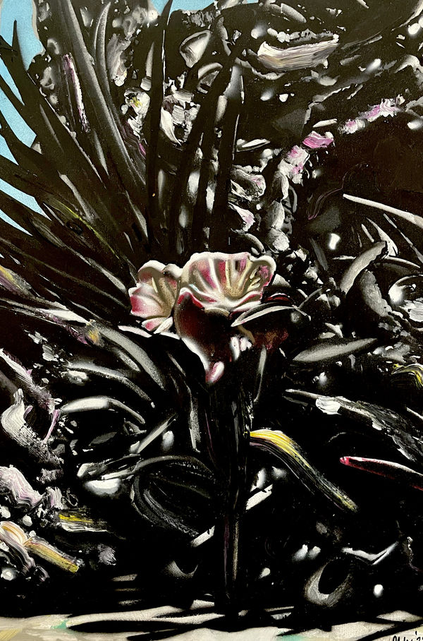 Matt Coyle My Garden, 2025 Acrylic on gessoed panel 30 x 20cm