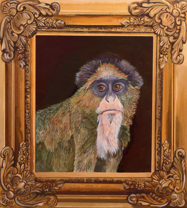 Floria Tosca Alexander, 2025 Acrylic on board 45cm x 50cm