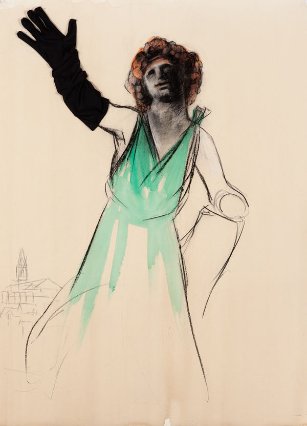 Jody Graham Salute to Toulouse-Lautrec - Dionysus, Albi France , 2023 107 x 78cm