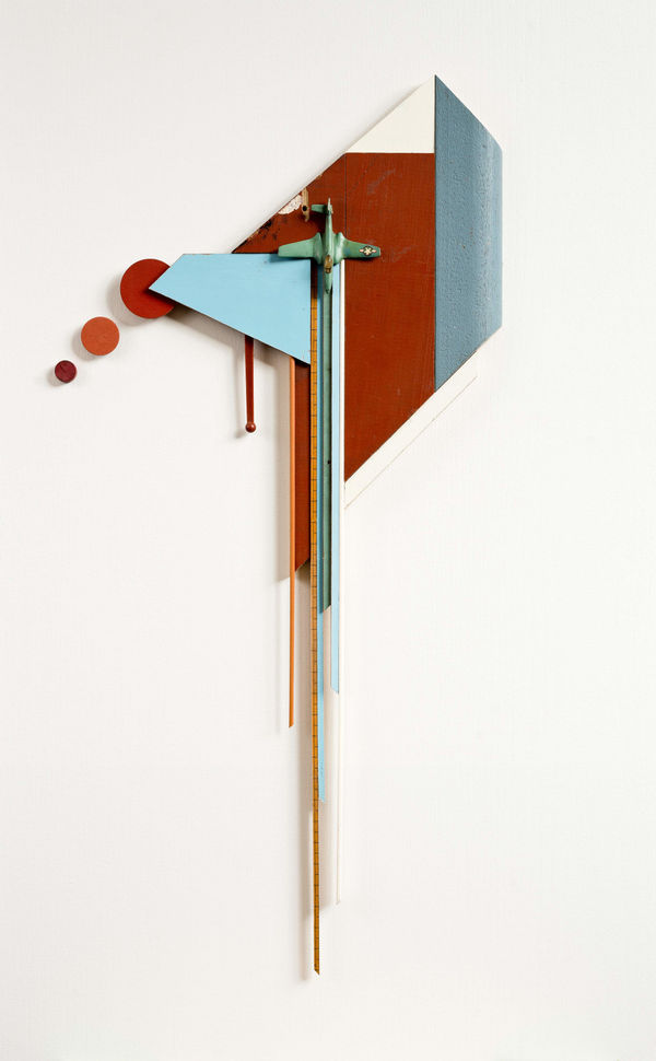 James Powditch Peace Through Strength, (USA), 2025 Mixed media 66 x 42cm box framed