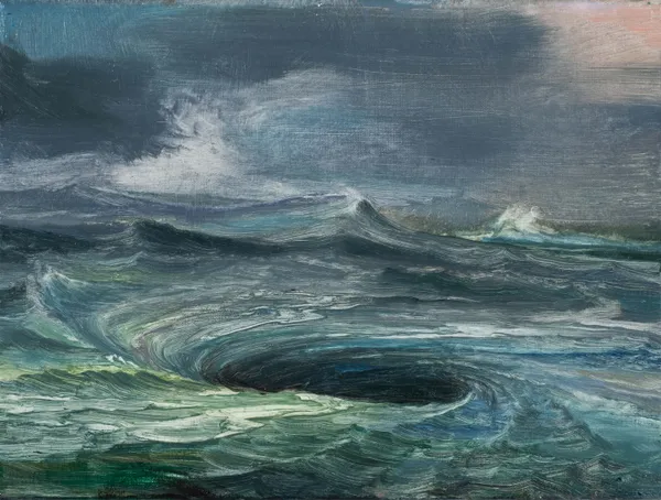 Peter Gardiner The Rip, 2026 Oil on canvas 30 x 40cm