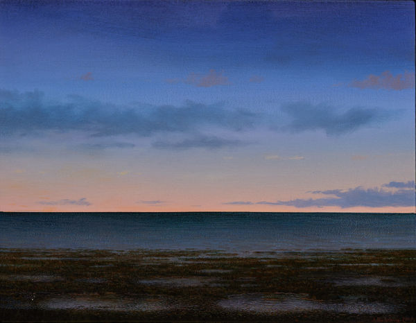 Adam Nudelman, Dusk at Rickett's Point, 2023
