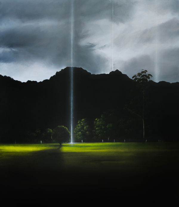 Brooklyn Whelan Lights, 2025 Oil on linen 122 x 107cm