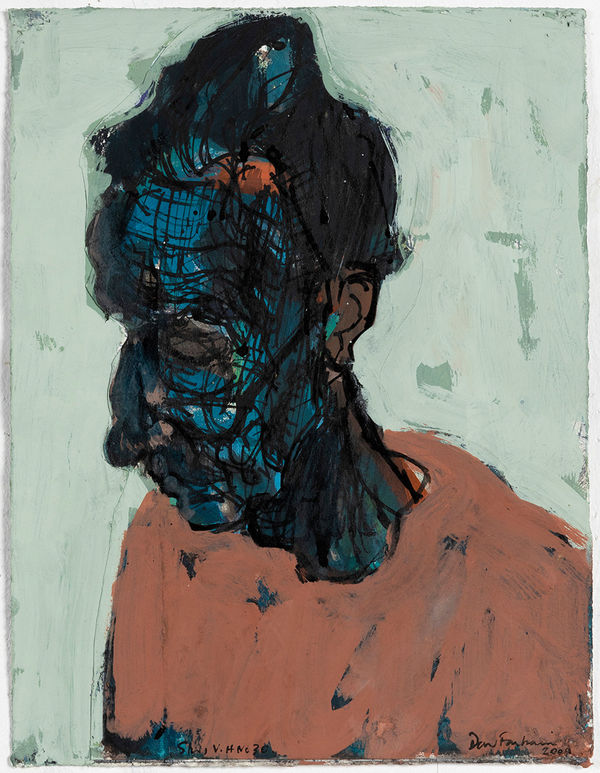 David Fairbairn Study V.H.No.3, 2009 acrylic gouache pen & ink on paper 34 x 25cm