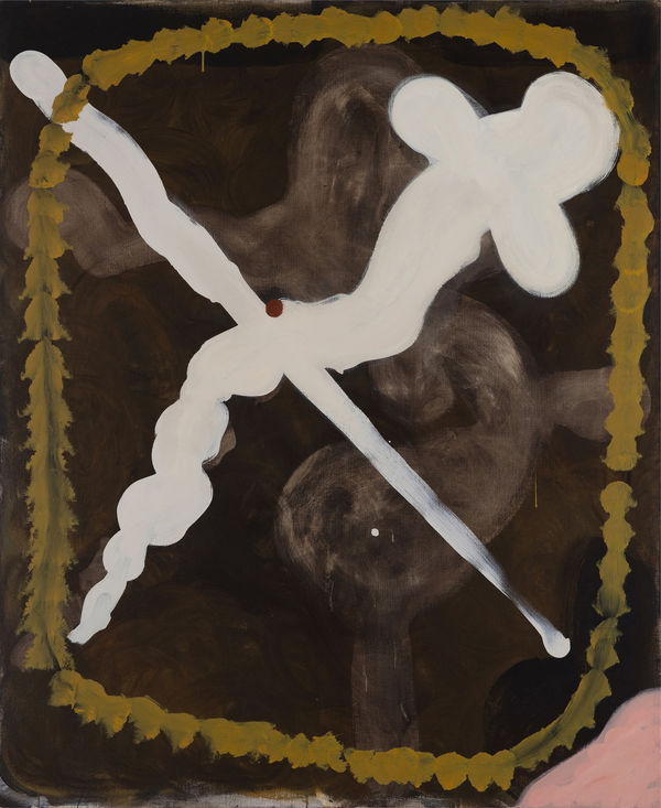 Lottie Consalvo Elongated Dawn, 2024 Acrylic on linen 168 x 137cm