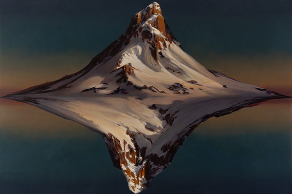 Jason Cordero As We Drew Closer, 2024 Oil on linen 122 x 183cm