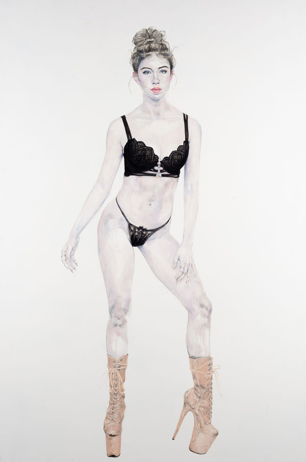 Dee Smart In the balance IV, 2014 framed 170 cm x 114.50 cm
