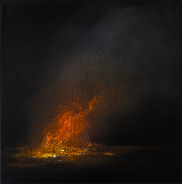 Brooklyn Whelan Study 011, 2025 Oil on canvas 20 x 20cm