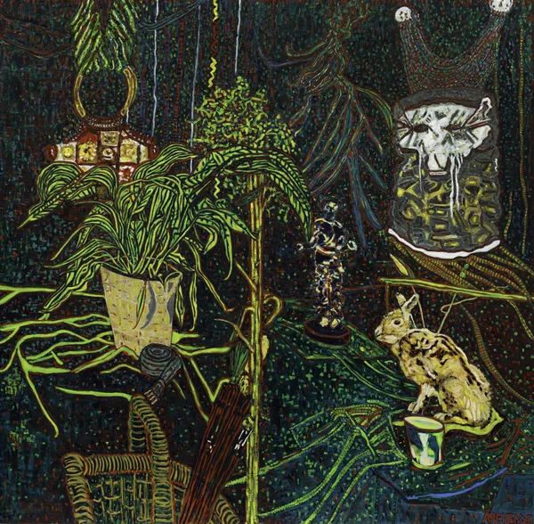 Suzanne Archer, Green Velvet, 2025