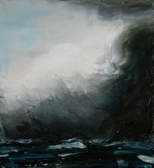 Paul Ryan The Gathering, 2025 Oil on canvas 122 x112cm