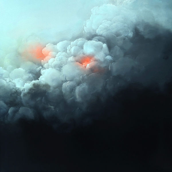 Brooklyn Whelan LANDING SITES 02, 2023 Oil and acrylic on canvas 112 x 112cm