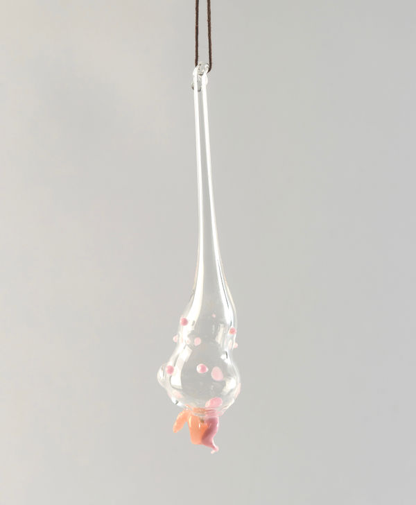 Floria Tosca Cabinet of Near Misses - Bargaining #5, 2024-25 Borosilicate glass 12 x 3cm dimensions variable