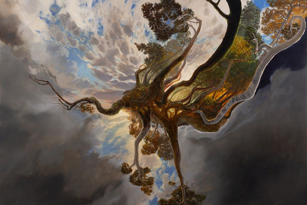 Jason Cordero The Refugium, 2024 Oil on linen 122 x 183cm