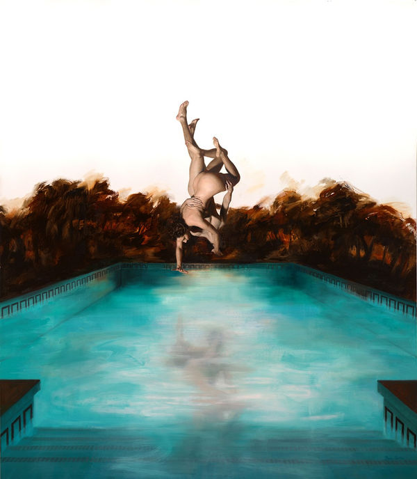 Ben Smith Undivided Love, 2020 Oil on polyester canvas 180 x 156cm