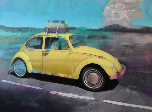 Ben Smith Terra Incognita, 2017 Oil on Board 122 x 168cm