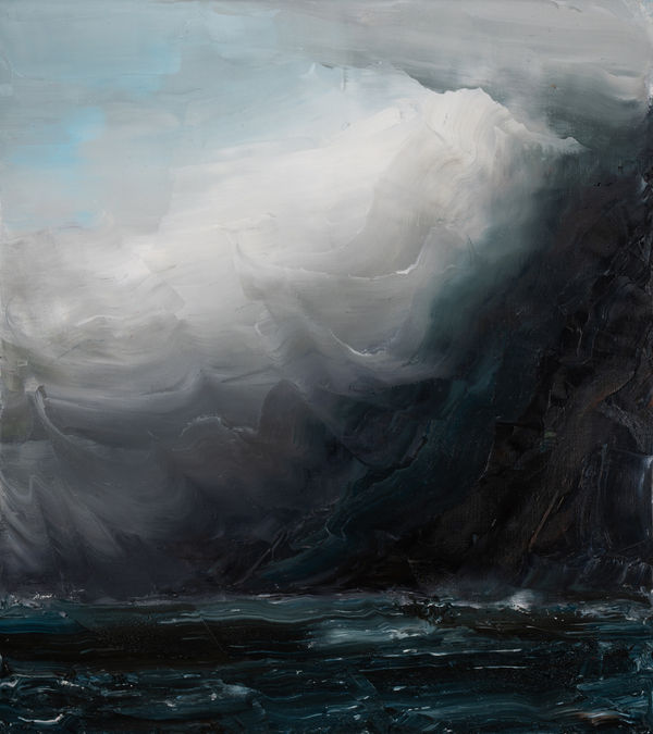 Paul Ryan The Cloud, 2025 Oil on canvas, framed 138 x 123.5cm