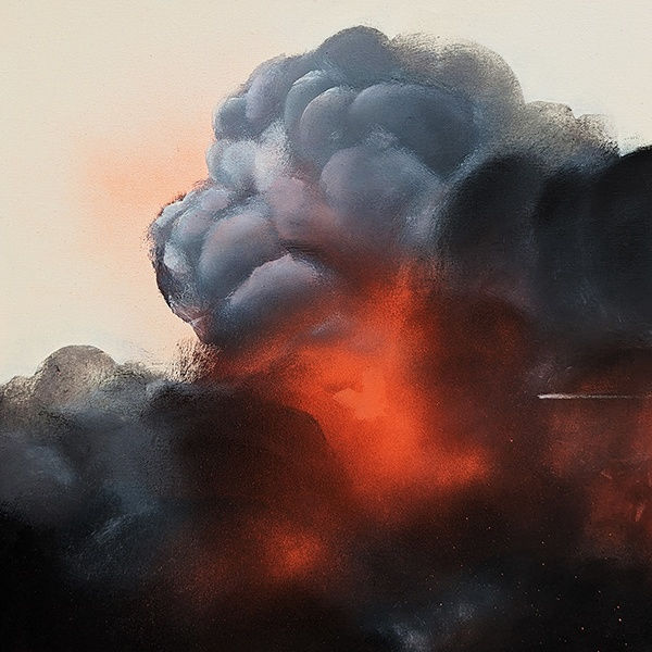 Brooklyn Whelan STUDY 04 , 2023 Oil and acrylic on canvas 30 x 30cm