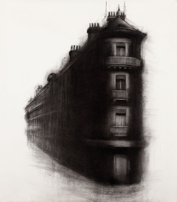 Jody Graham Dark Queen, 2023 Charcoal on paper 142 x 127cm F