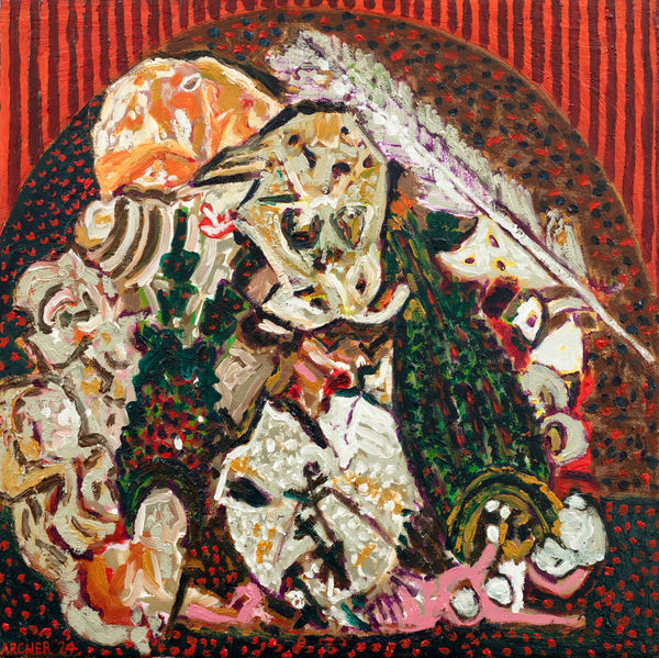 Suzanne Archer Sea Pieces, 2024 Oil on canvas 50 x 50cm