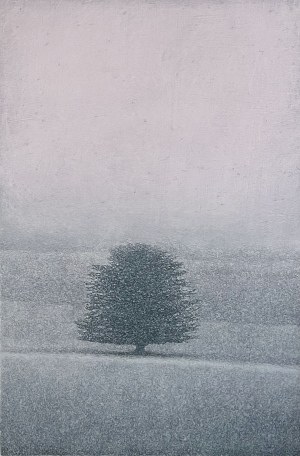 Kathryn Ryan Stillness, 2025 Oil on on gessoed panel (framed as shown) 30 x 20cm