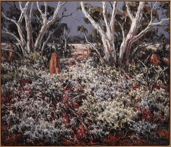 Jun Chen Redland, 2024 oil on canvas 137 x 160cm