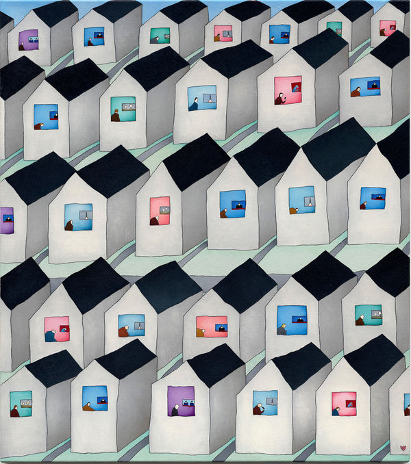 Caroline Zilinsky The Ponds, 2024 Oil on linen 137 x 122cm