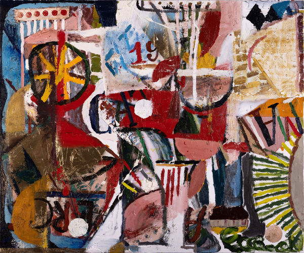 James Drinkwater Morning Rush Le Marais, 2024 Oil on linen 100 x 120cm