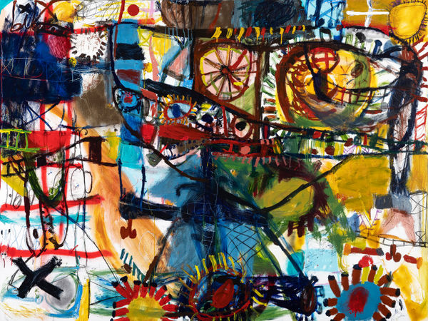 James Drinkwater Fontana Degli Unicorni, 2025 Oil on linen 180 x 240cm