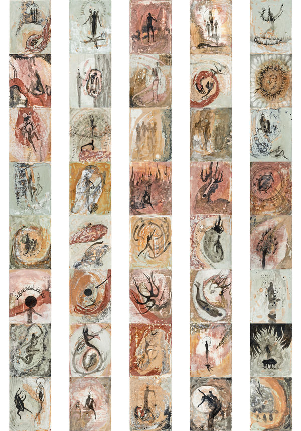 Meng Zhou 周蒙, Vacuum (31-70) 尘世间（31-70）, 2024