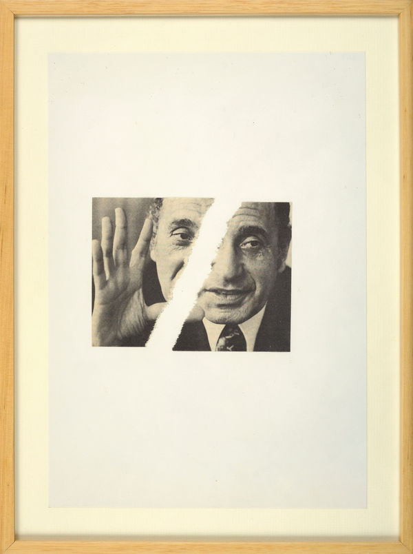 Gil Joseph Wolman Pierre Mendès France, ca. 1977 papier séparé sur Canson 30 x 21 cm