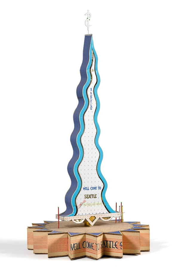 Bodys Isek Kingelez Seattle, 2007 technique mixte / mixed media 60 x 60 x 115 cm