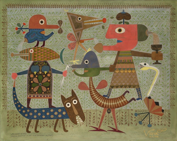 Victor Brauner, Sevrage du Moi, 1949