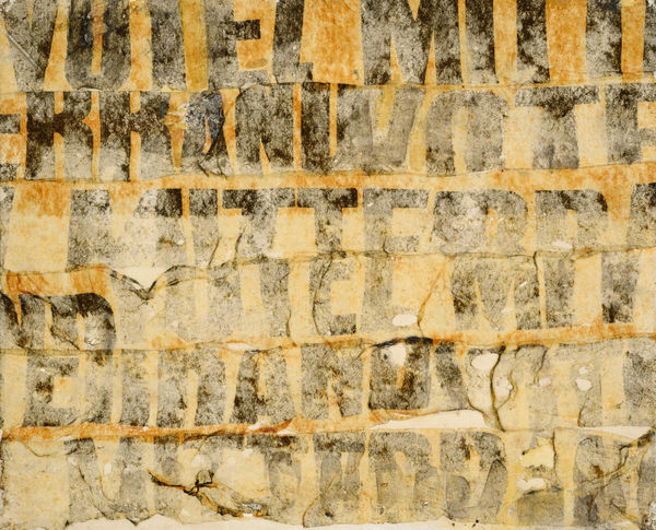 Gil Joseph Wolman votez Mitterrand, ca. 1966 art scotch sur isorel 22 x 27 cm