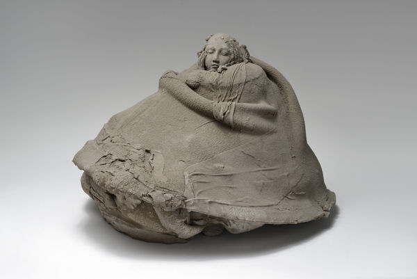 Georges Jeanclos Urne #1, 1979 terre cuite 30,5 x 44 x 45 cm